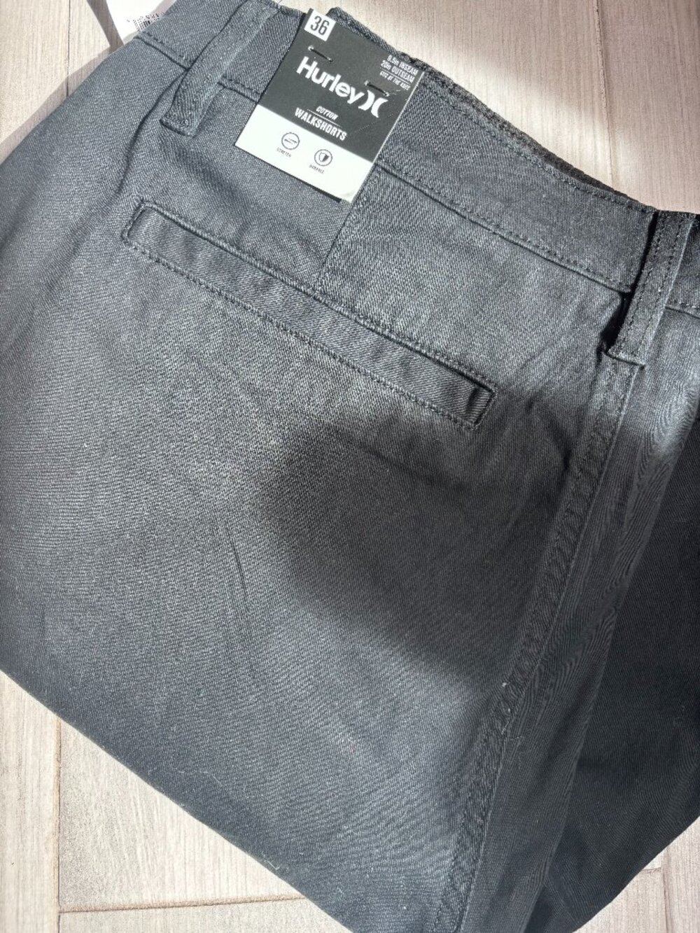 Hurley Men cotton walk shorts size 36